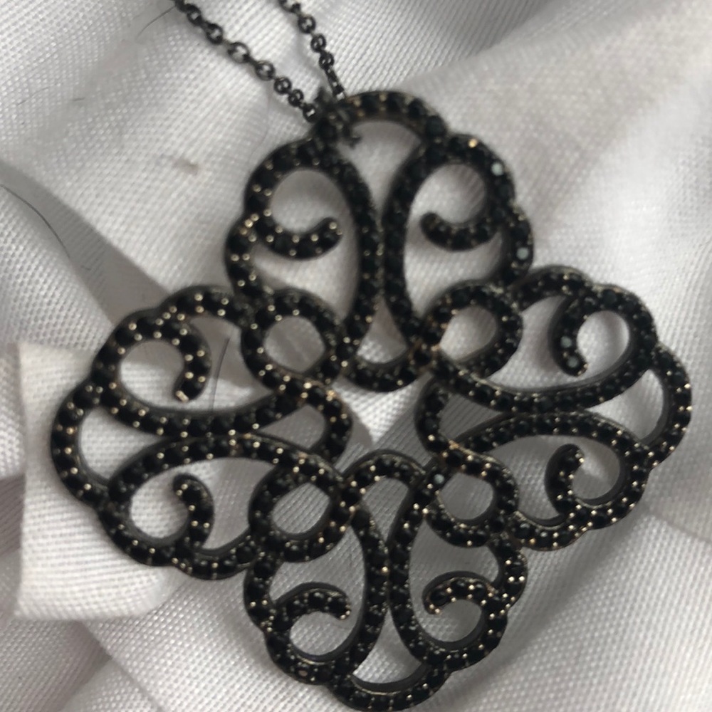 Beautiful Black Rhodium necklace